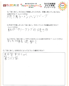 直筆メッセージ：5374